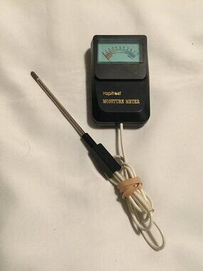 Vintage Rapitest Moisture Meter Plant Garden Soil Tester